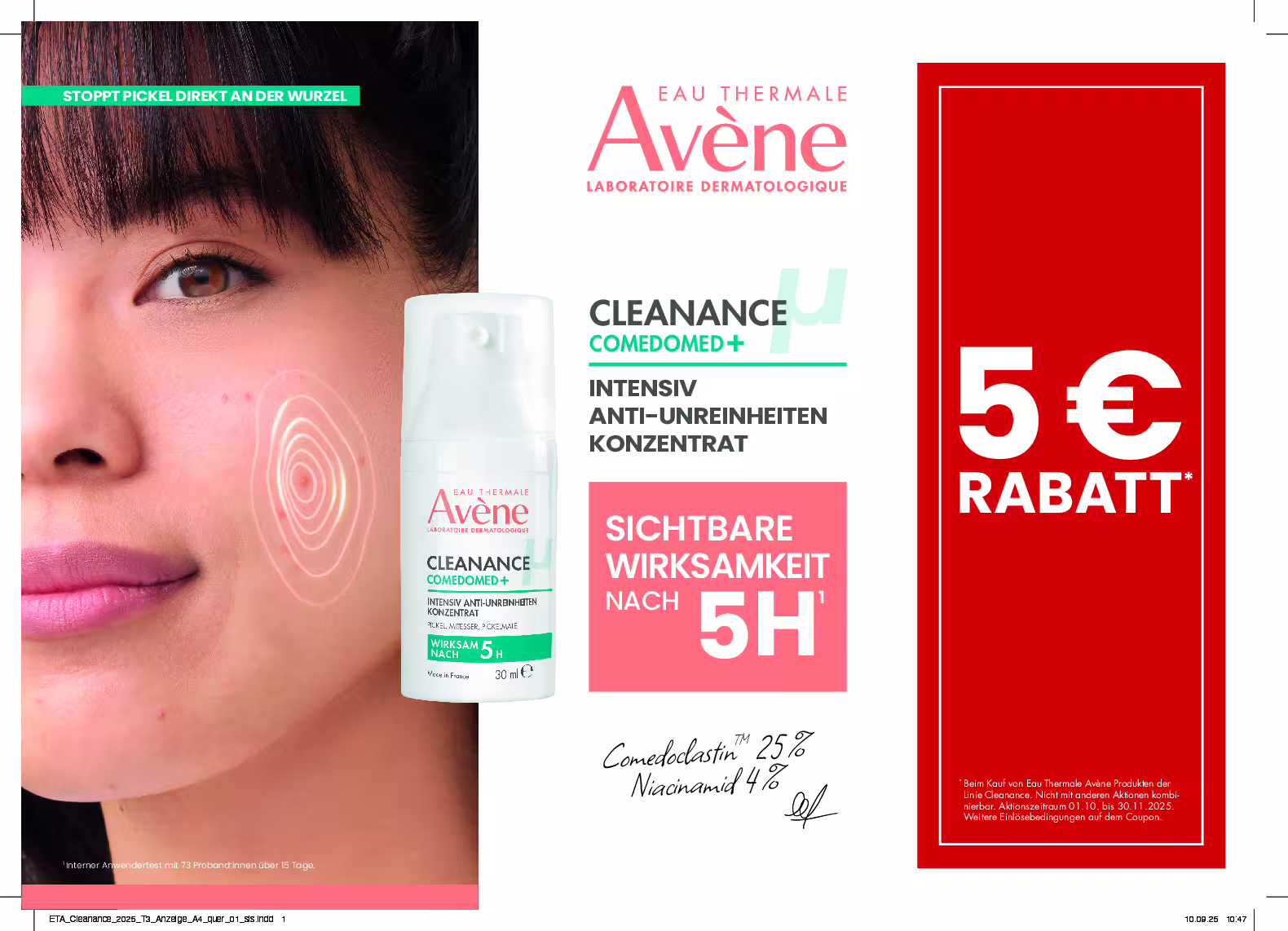 Avene Cleanance -5€ Rabatt