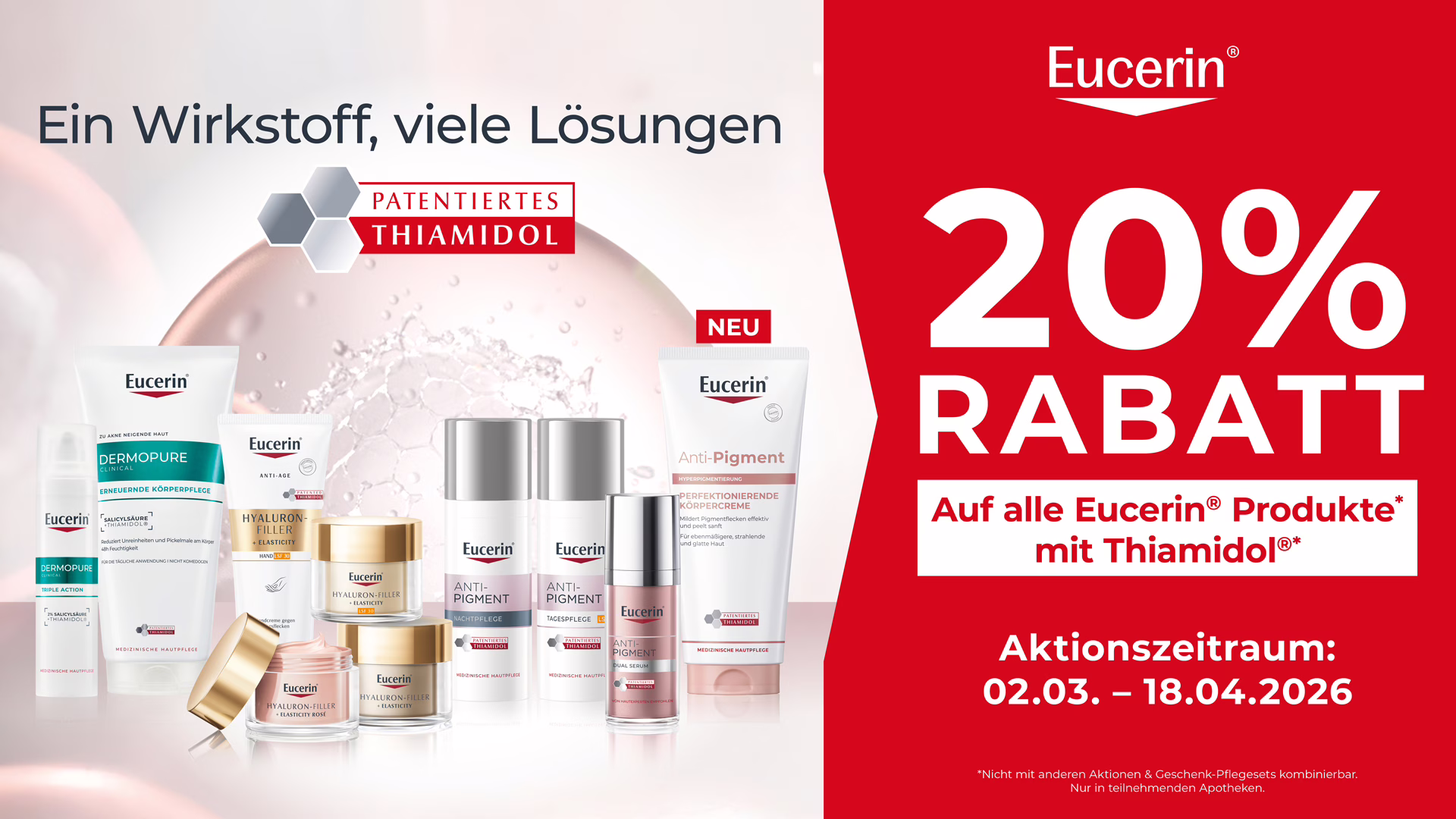 Eucerin Thiamidol Aktion