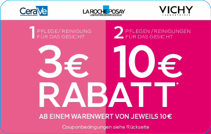 La Roche Posay, Cerave und Vichy Aktion