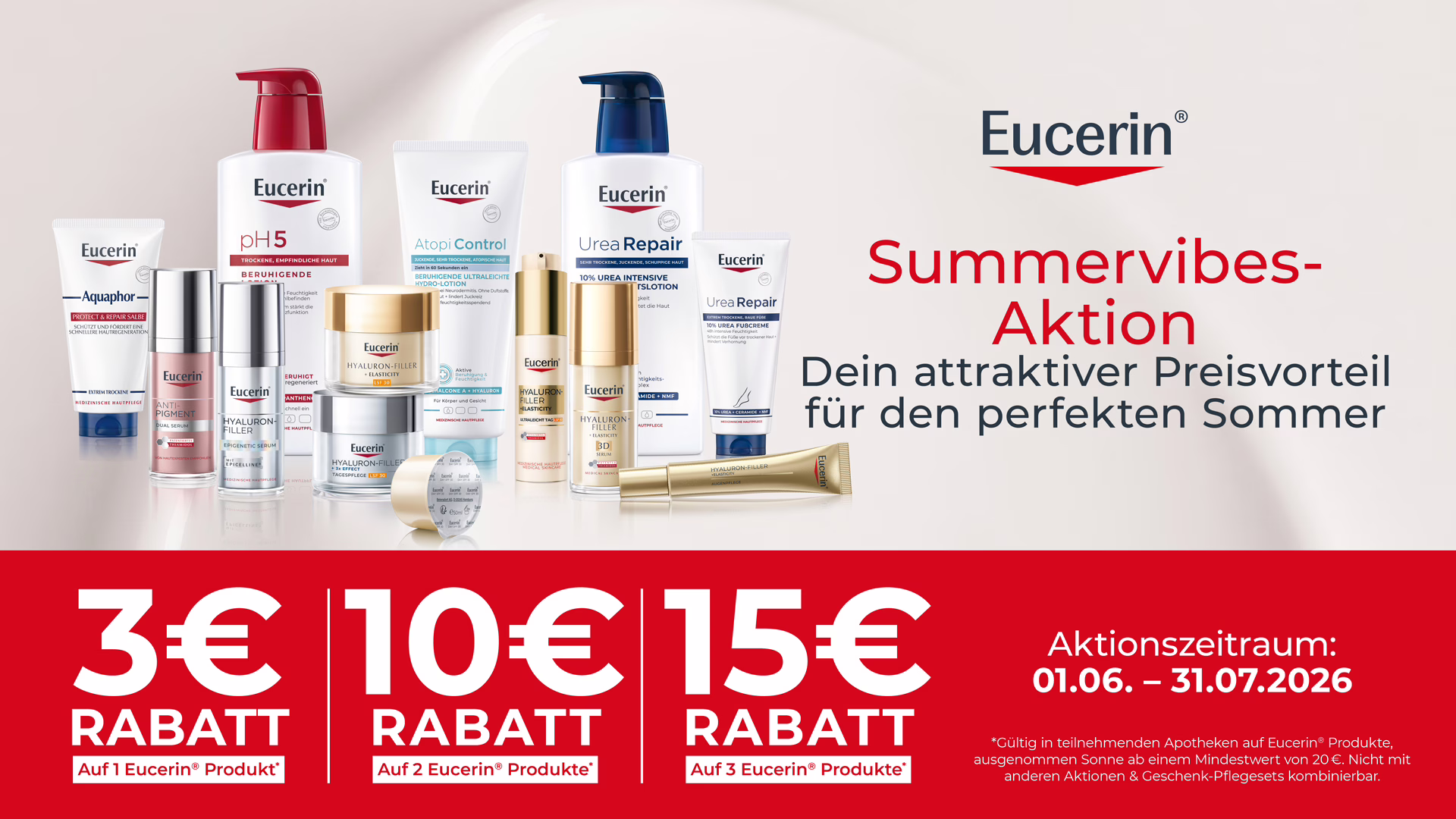 Eucerin Sommer-Aktion