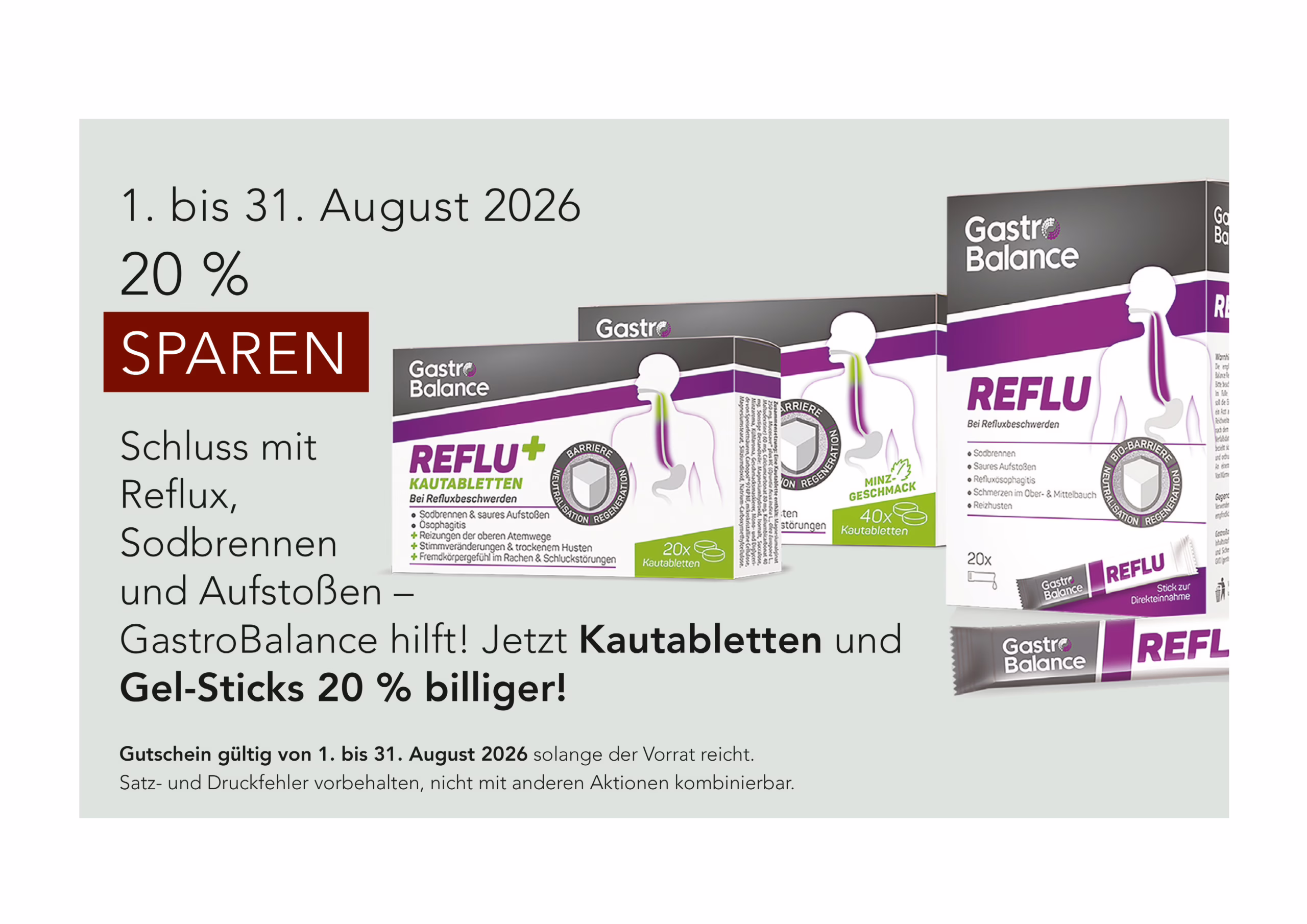 Gastrobalance Aktion